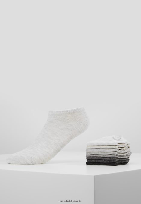 femmes_8pp_baskets_chaussettes_chaussettes_gris_006bt1146_anna_field.jpg femmes 8pp baskets chaussettes chaussettes gris 006BT1146 Anna Field - Image 1