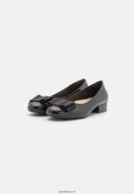 femmes ballerines cuir noir 006BT2112 Anna Field - Image 3
