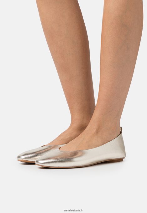 femmes_ballerines_en_cuir_dore_006bt2108_anna_field.jpg femmes ballerines en cuir doré 006BT2108 Anna Field - Image 1