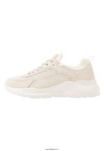 femmes baskets en cuir beiges 006BT1175 Anna Field