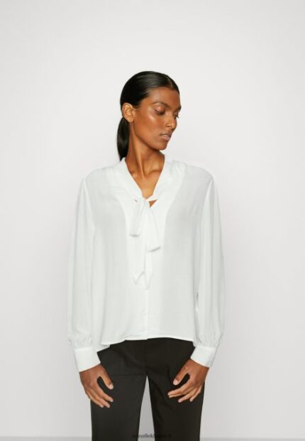 femmes blouse boutonnée blanc cassé 006BT673 Anna Field