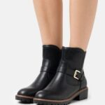 femmes botte d'hiver confort bottines classiques noir 006BT2001 Anna Field