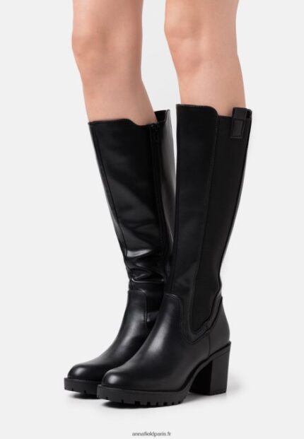 femmes bottes à plateforme noir 006BT2254 Anna Field