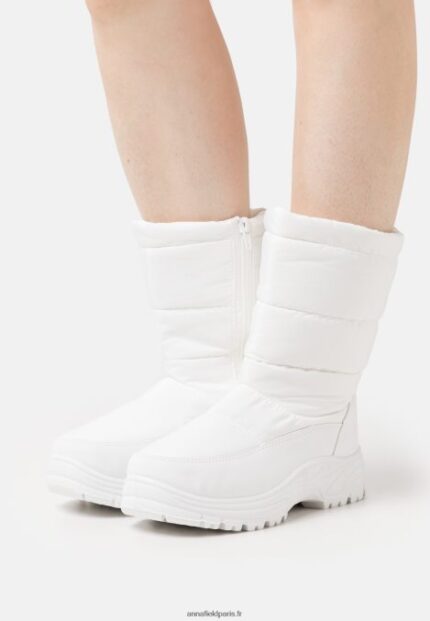 femmes bottes d'hiver blanc 006BT2217 Anna Field