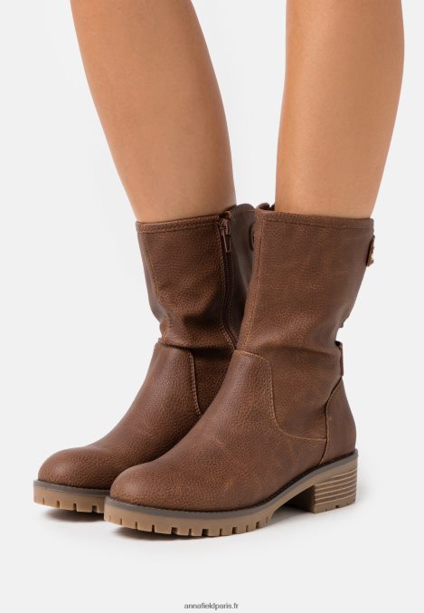femmes_bottes_dhiver_cognac_006bt2195_anna_field.jpg femmes bottes d'hiver cognac 006BT2195 Anna Field - Image 1