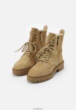 femmes bottines à lacets beiges 006BT2028 Anna Field