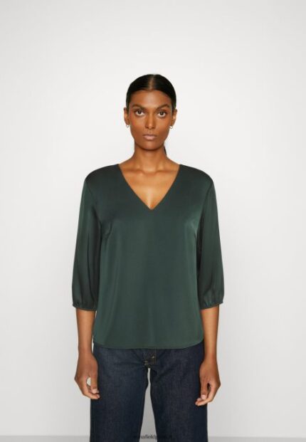 femmes chemisier vert foncé 006BT696 Anna Field