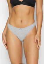 femmes georgina 7pp string string en coton noir/rose 006BT993 Anna Field - Image 5