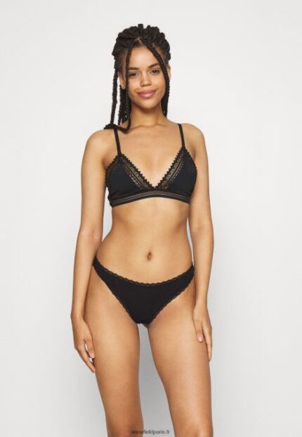 femmes iris 5pp string string noir 006BT995 Anna Field