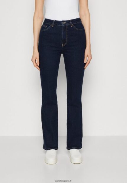 femmes jean flare bleu foncé 006BT666 Anna Field