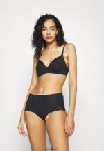 femmes juniper 5pp slip taille haute noir 006BT968 Anna Field