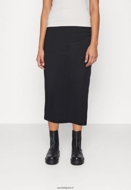 femmes jupe crayon noire 006BT811 Anna Field
