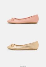 femmes Lot de 2 ballerines or/rose 006BT2096 Anna Field - Image 2