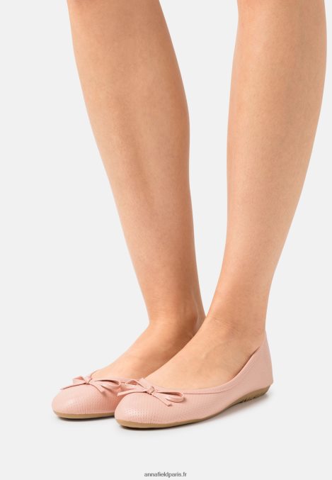 femmes Lot de 2 ballerines or/rose 006BT2096 Anna Field - Image 1
