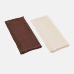 femmes Lot de 2 foulards blanc cassé/marron 006BT2710 Anna Field