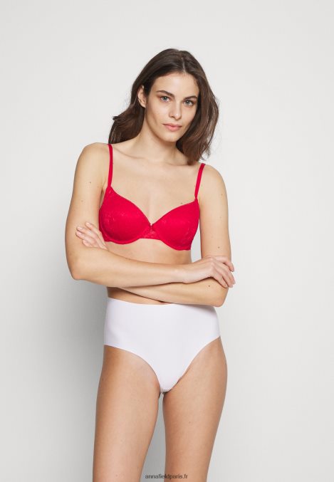 femmes Lot de 2 soutiens-gorge à armatures bleu/rouge 006BT927 Anna Field - Image 1