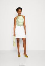 femmes Lot de 2 tops blanc cassé/vert 006BT479 Anna Field