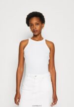 femmes Lot de 2 tops blanc cassé/vert 006BT479 Anna Field - Image 4