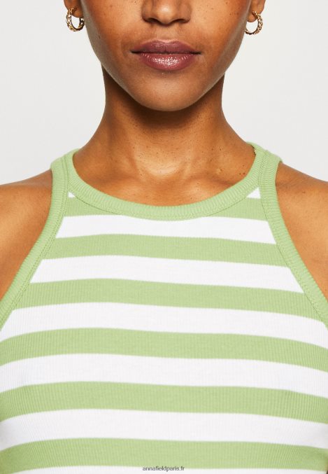 femmes Lot de 2 tops blanc cassé/vert 006BT479 Anna Field - Image 7