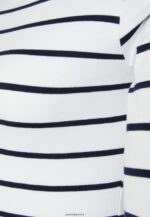 femmes Lot de 2 tops manches longues blanc/bleu marine 006BT587 Anna Field - Image 6