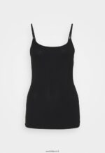 femmes Lot de 2 tops noir/gris clair chiné 006BT431 Anna Field - Image 2