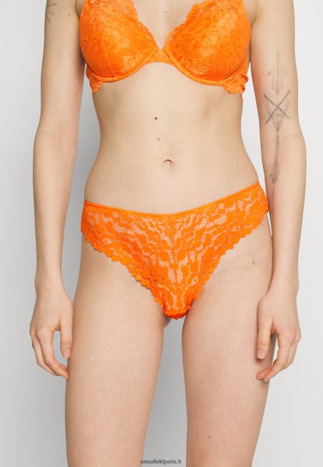 femmes Lot de 3 slips orange/noir 006BT996 Anna Field - Image 4