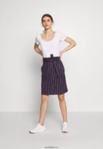 femmes Lot de 3 t-shirts basiques blanc/marine/gris clair chiné 006BT271 Anna Field - Image 2