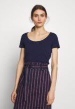 femmes Lot de 3 t-shirts basiques blanc/marine/gris clair chiné 006BT271 Anna Field - Image 6