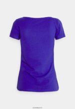 femmes Lot de 3 t-shirts basiques bleu foncé/rose/blanc cassé 006BT335 Anna Field - Image 2