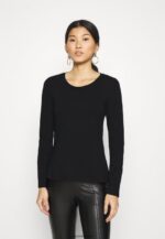 femmes Lot de 3 tops manches longues noir/blanc/gris clair chiné 006BT543 Anna Field - Image 4