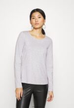 femmes Lot de 3 tops manches longues noir/blanc/gris clair chiné 006BT543 Anna Field - Image 5
