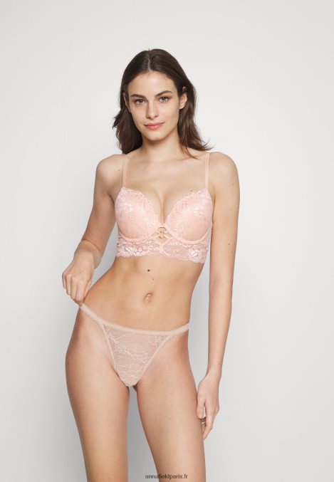 femmes Lot de 5 string noir/nude/rose 006BT963 Anna Field - Image 1