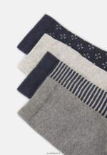 femmes Lot de 8 paires de chaussettes bleu foncé 006BT1145 Anna Field - Image 2