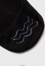 femmes Lot de 8 paires de chaussettes noires 006BT1154 Anna Field - Image 2