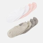femmes Lot de 8 paires de chaussettes roses, blanches, grises 006BT1153 Anna Field