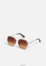 femmes lunettes de soleil dorées 006BT2703 Anna Field