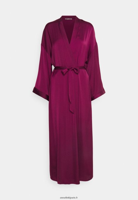 femmes mariée robe de chambre robe de chambre violet 006BT1086 Anna Field - Image 5
