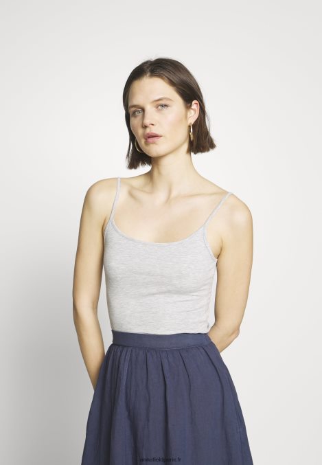 femmes Pack 3er blanc/bleu marine/gris clair 006BT484 Anna Field - Image 4