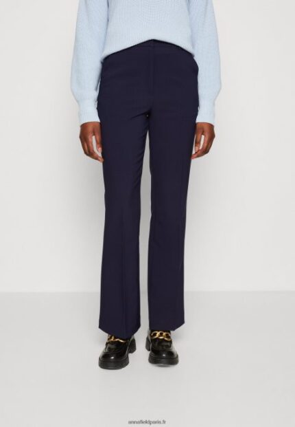 femmes pantalon bleu foncé 006BT626 Anna Field
