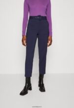 femmes pantalon bleu foncé 006BT629 Anna Field