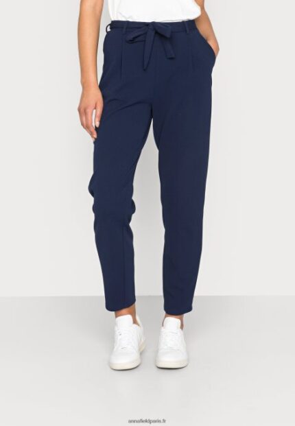 femmes pantalon bleu foncé 006BT649 Anna Field