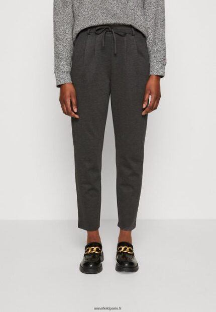 femmes pantalon chiné gris foncé 006BT634 Anna Field