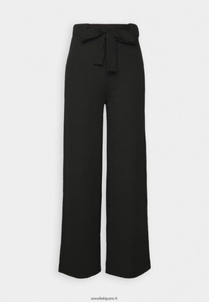 femmes pantalon noir 006BT613 Anna Field