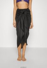 femmes paréo imprimé géo 917 jupe portefeuille multicolore 802 noir 006BT815 Anna Field