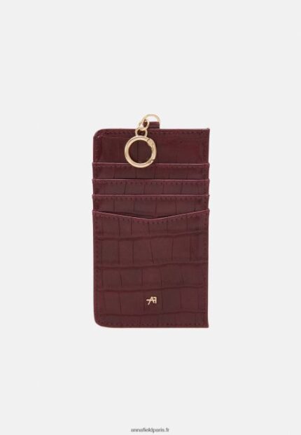 femmes portefeuille bordeaux 006BT2823 Anna Field