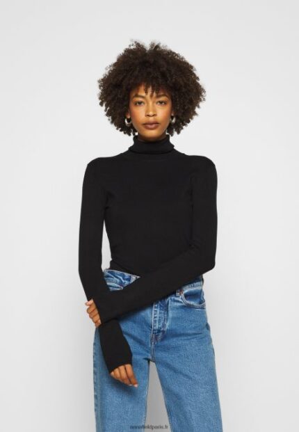 femmes pull noir 006BT852 Anna Field