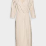 femmes robe de cocktail robe de soirée beige 006BT37 Anna Field
