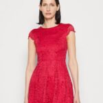 femmes robe de cocktail robe de soirée berry 006BT61 Anna Field