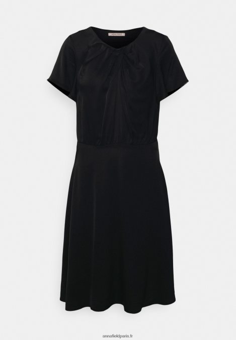 femmes robe de cocktail robe de soirée noir 006BT56 Anna Field - Image 5