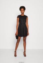 femmes robe de cocktail robe de soirée noir 006BT64 Anna Field - Image 2